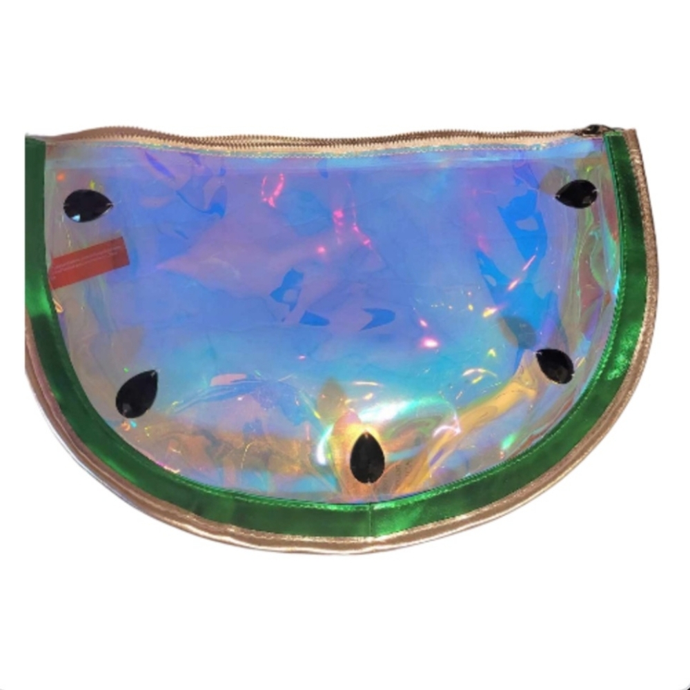 NWT 🍉 makeup or travel zipper bag with 🎁